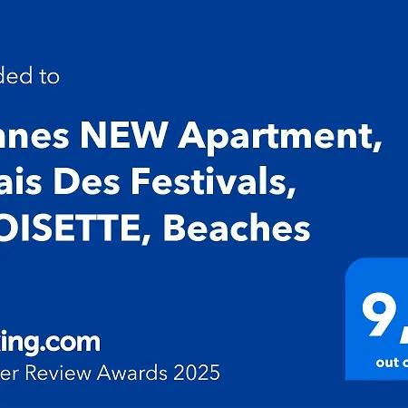 New Apartment, Palais Des Festivals, Croisette, Beaches Apartament *