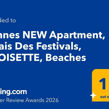 New Apartment, Palais Des Festivals, Croisette, Beaches * كان